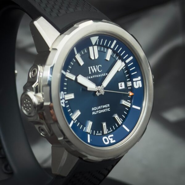 IWC Aquatimer Blue Men's Watch "Cousteau" IW329005 Full Set - Image 4