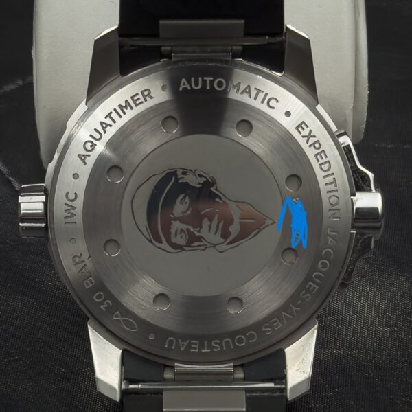 IWC Aquatimer Blue Men's Watch "Cousteau" IW329005 Full Set - Image 10
