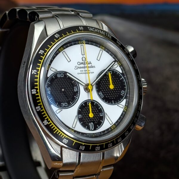 Omega Speedmaster Racing Watch Black/Yellow 40mm Full Set 326.30.40.50.01.001 - Image 3