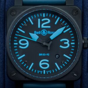 2008 Bell and Ross BR03-92-S Blue 42mm - full set