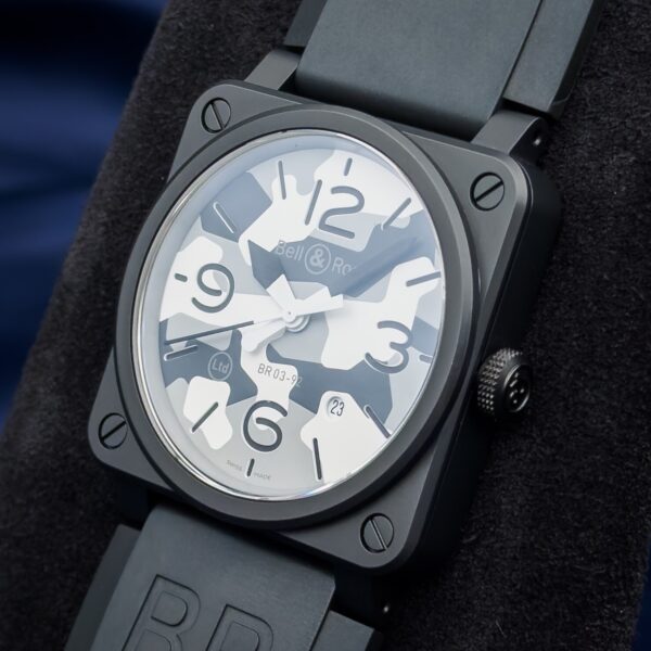 Bell & Ross BR 03-92 White Camo Limited Edition BR0392-CG-CE/SCA Complete Set - Image 5