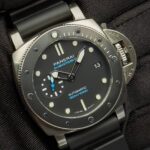 Panerai Submersible Men's Black Watch - PAM00683